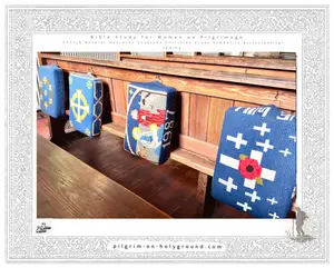 Church Kneeler Cushions Christian Cross, My Archive of Hassocks, Prayer Cushions with Christian Cross, Celtic Crosses from Pilgrimage Church Travels