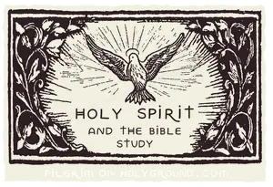 Holy Spirit and the Bible Study at Pilgrim on HolyGround , Online Bible Studies for Women 