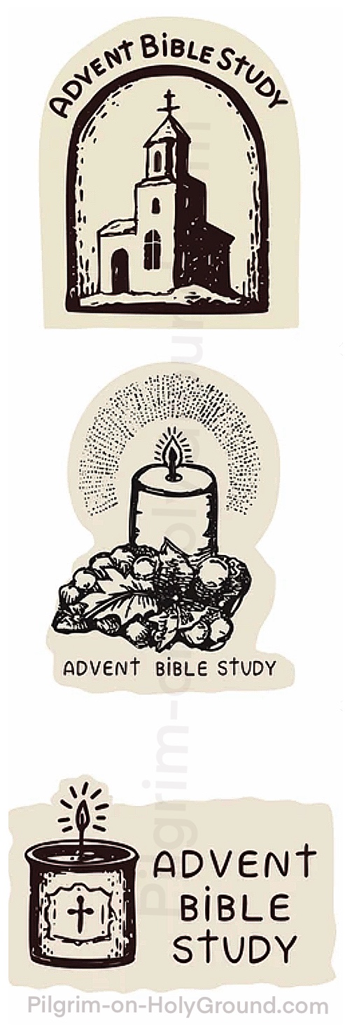 Advent Bible Study Clipart at Pilgrim on HolyGround Online Ground Black and White religious Clip art copyright free 