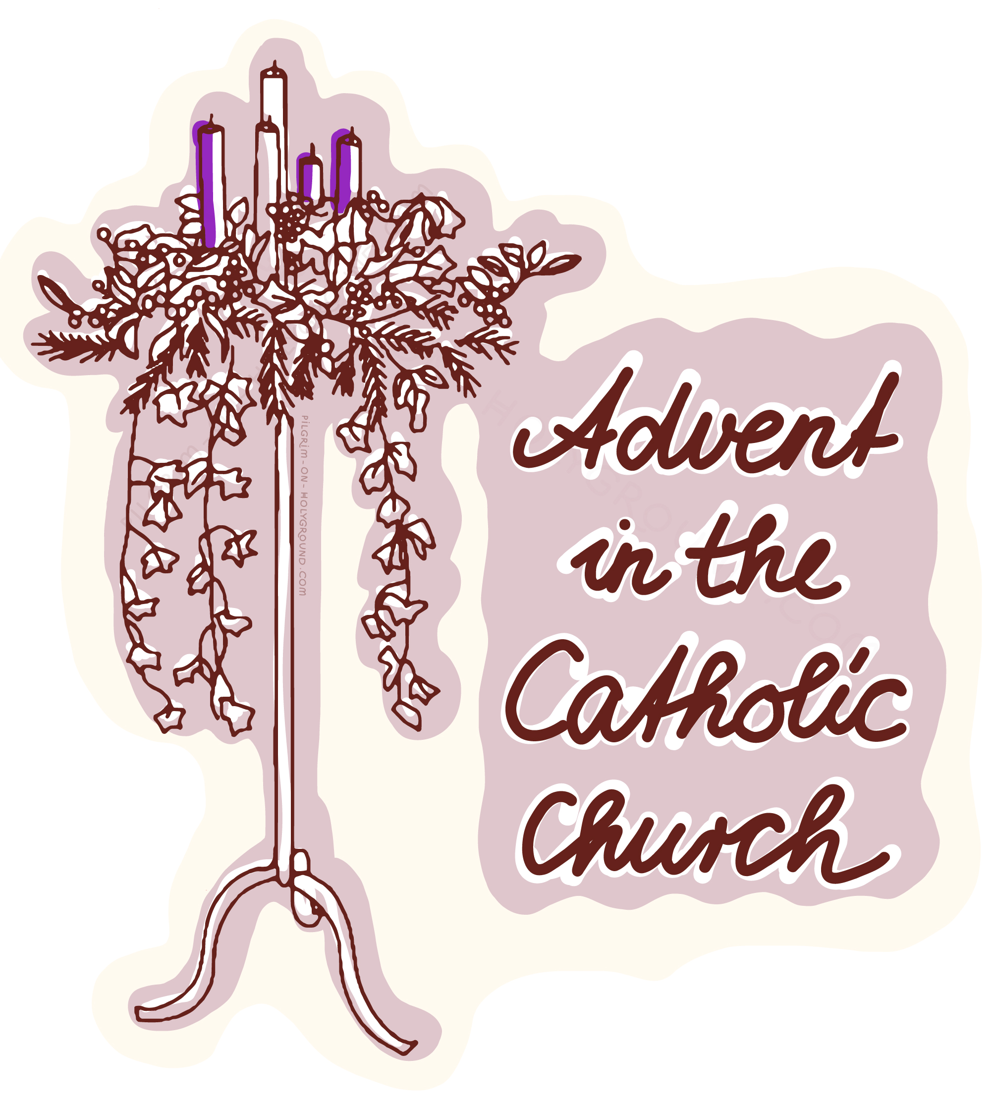 Advent in the Catholic Church Colours for Advent at Pilgrim on HolyGround 