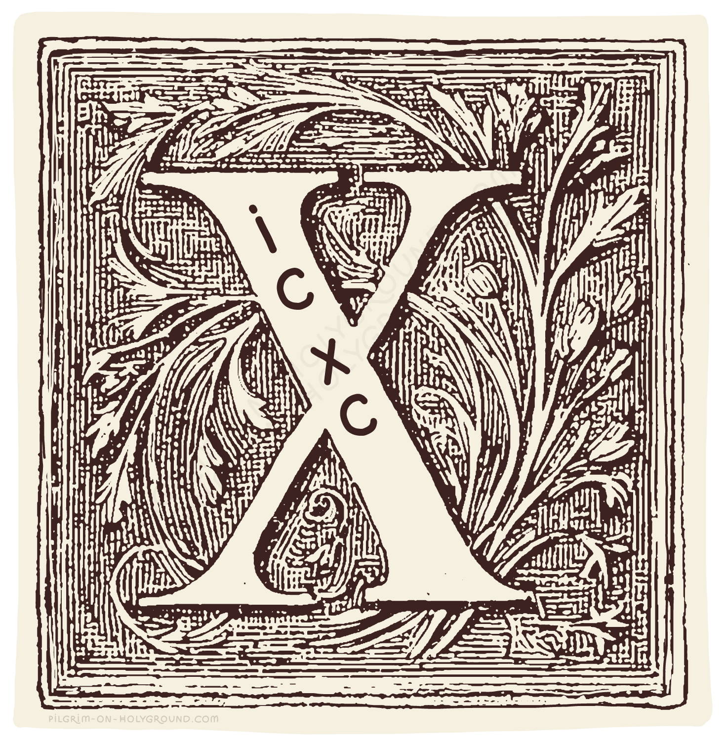 Bible meaning x for ic xc christogram , A-z Bible Dictionary at Pilgrim on HolyGround