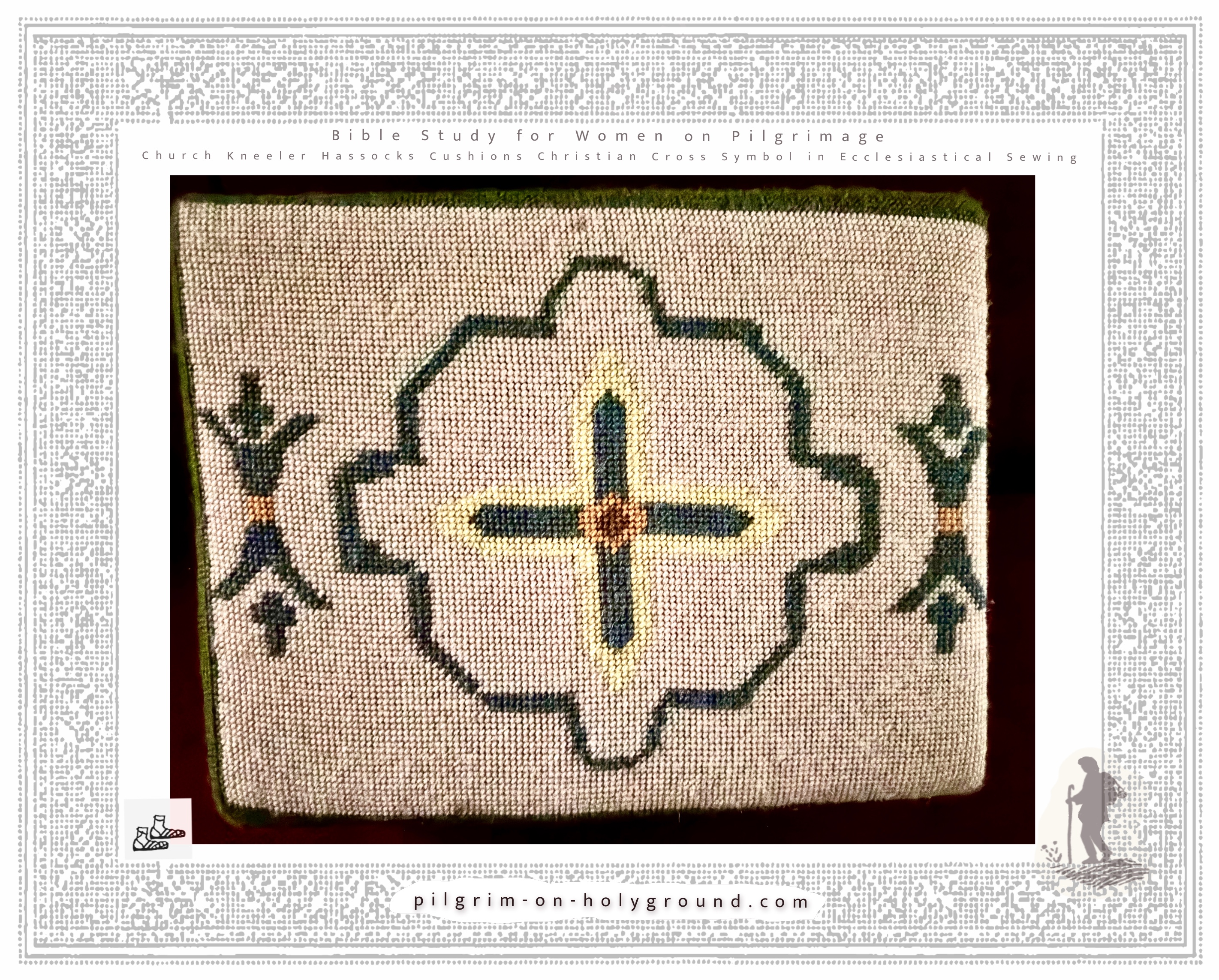 Christian-hassock-church-kneeler-parish-archive-cross-design-7