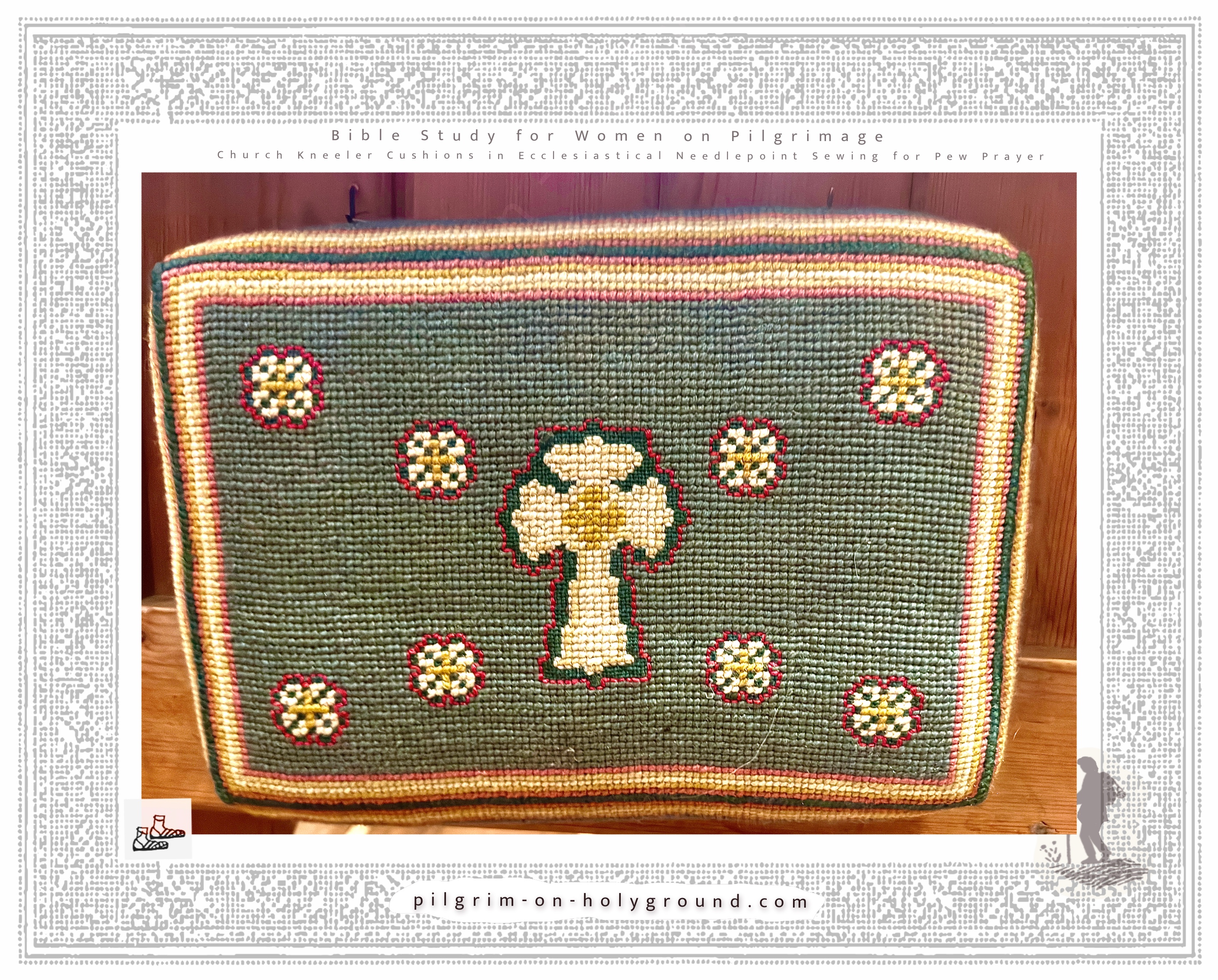 Church Kneeler Cushions Christian Cross