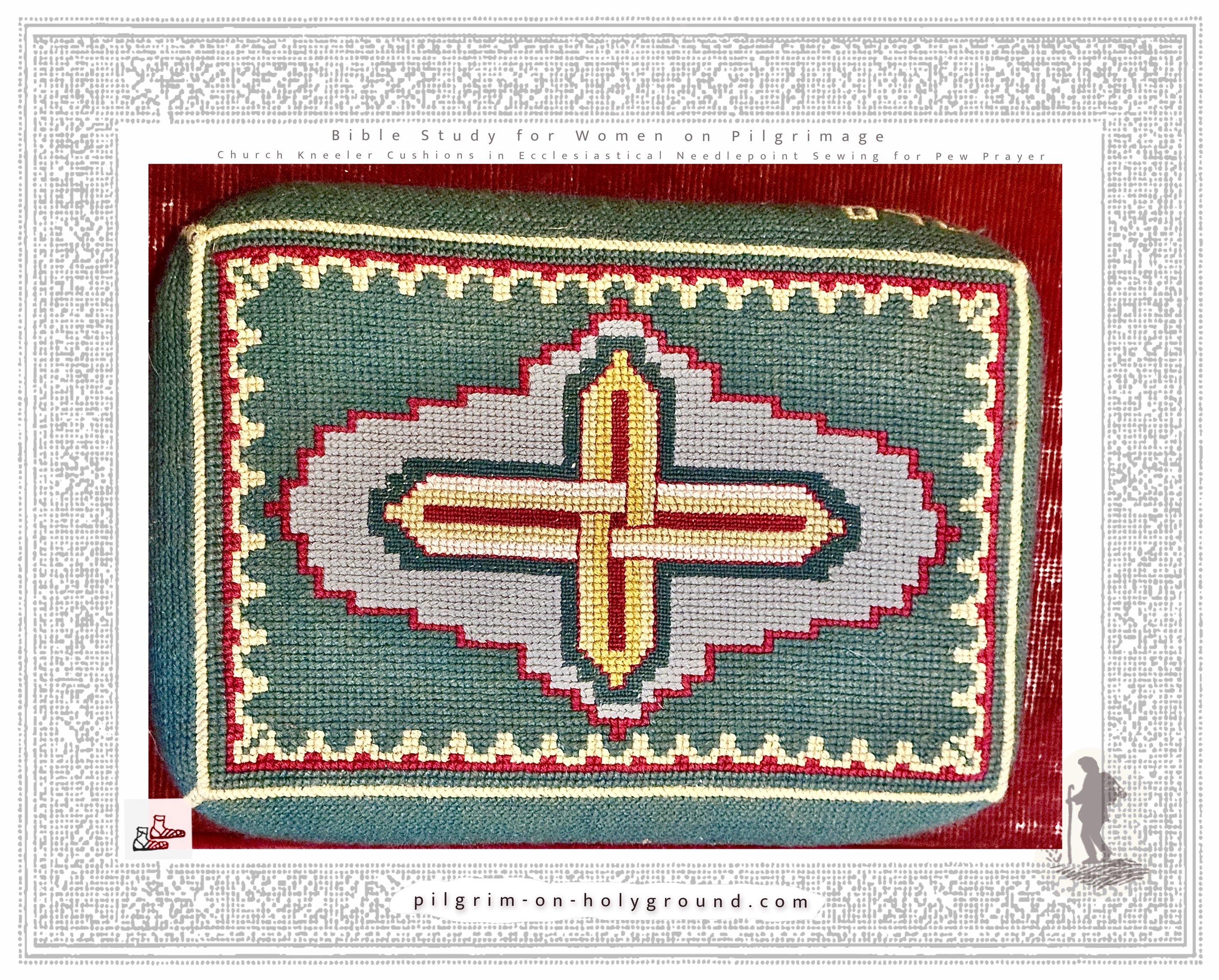 Celtic Knot Cross Church Kneeler Cushions Christian Crosses