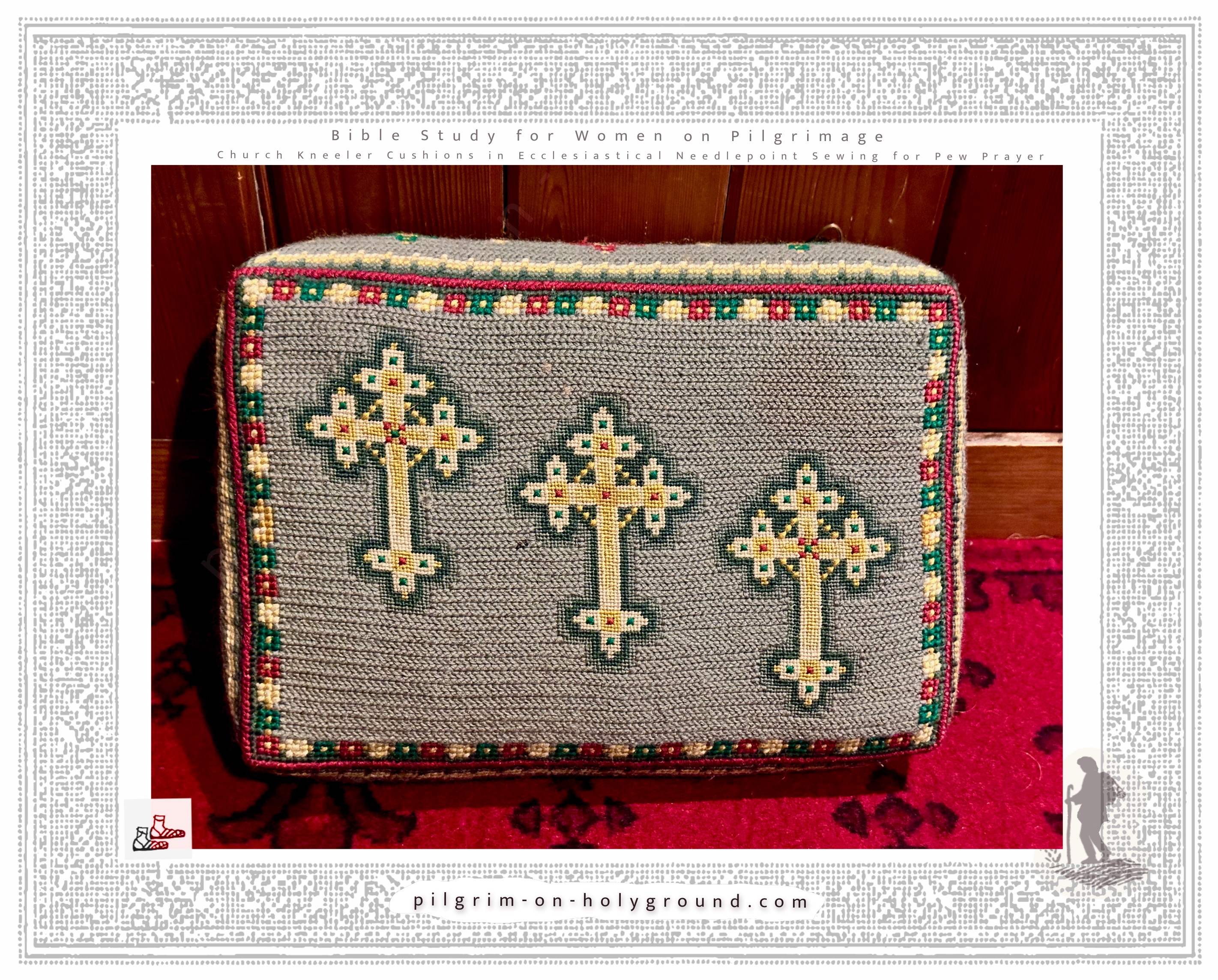 Celtic Knot Cross Church Kneeler Cushions Christian Crosses
