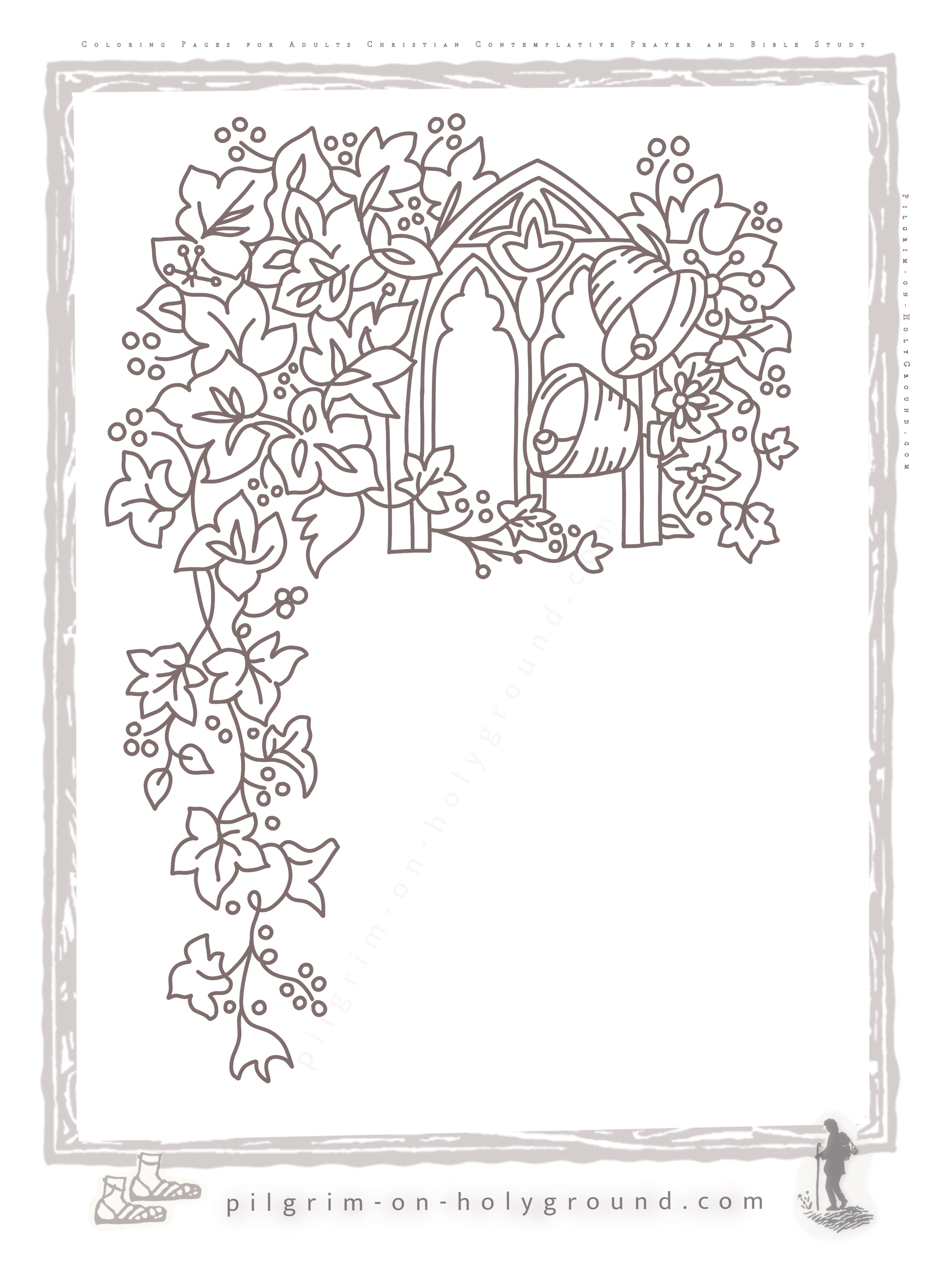 Free Christian Coloring PAges for Adults to Color in