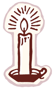 Candle Clip Art for Bible Study with Ladies Women Aesthetic feel, for Journaling and Visual Devotional Notes