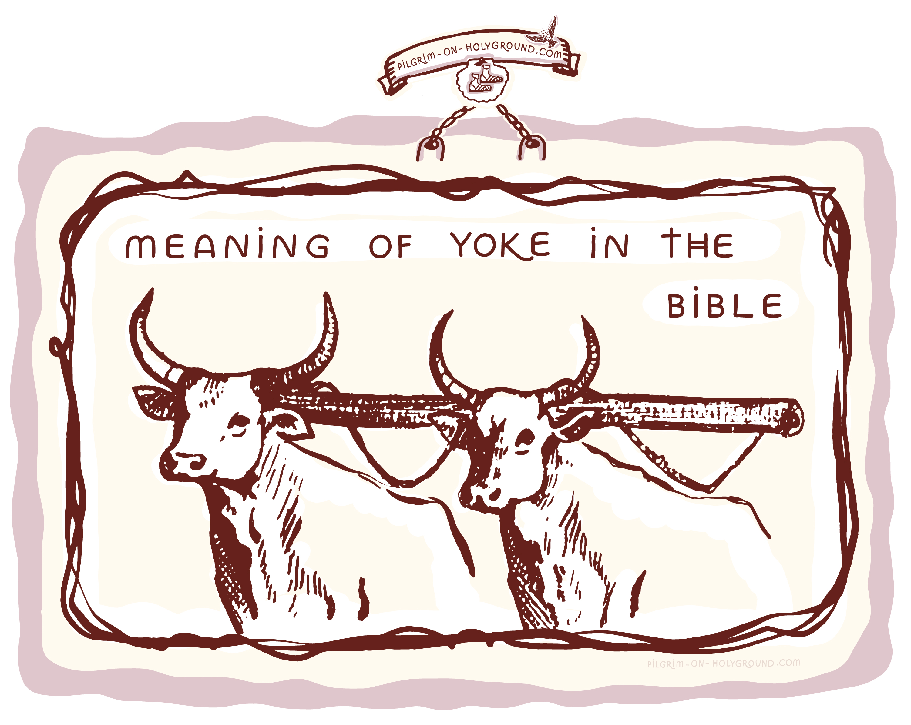 Meaning of Yoke in the Bible Study for Women at Pilgrim on HolyGround 