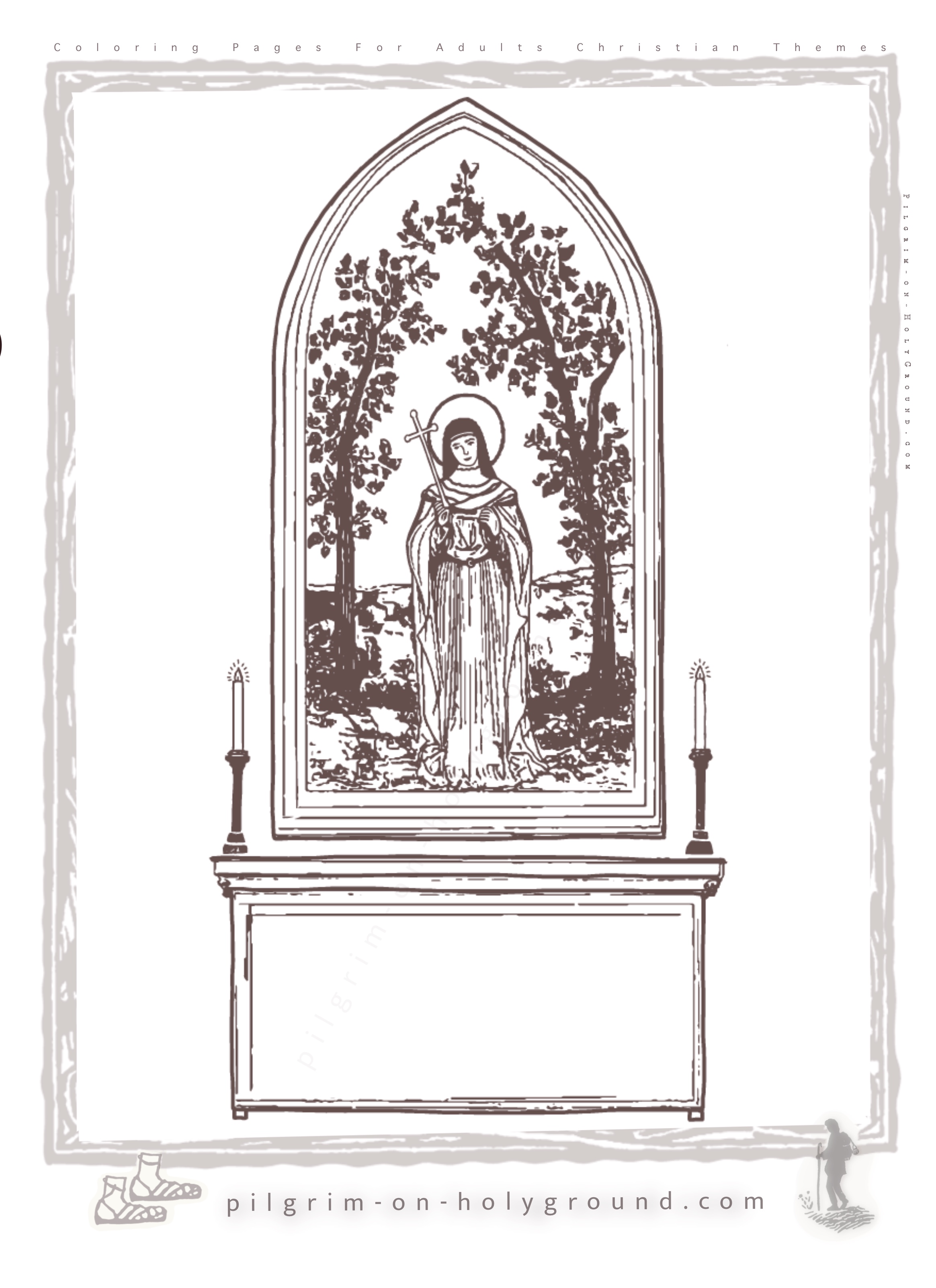 blessings nun coloring page 
catholic bible study for women resources, picture to color 
catholic bible study for women resources