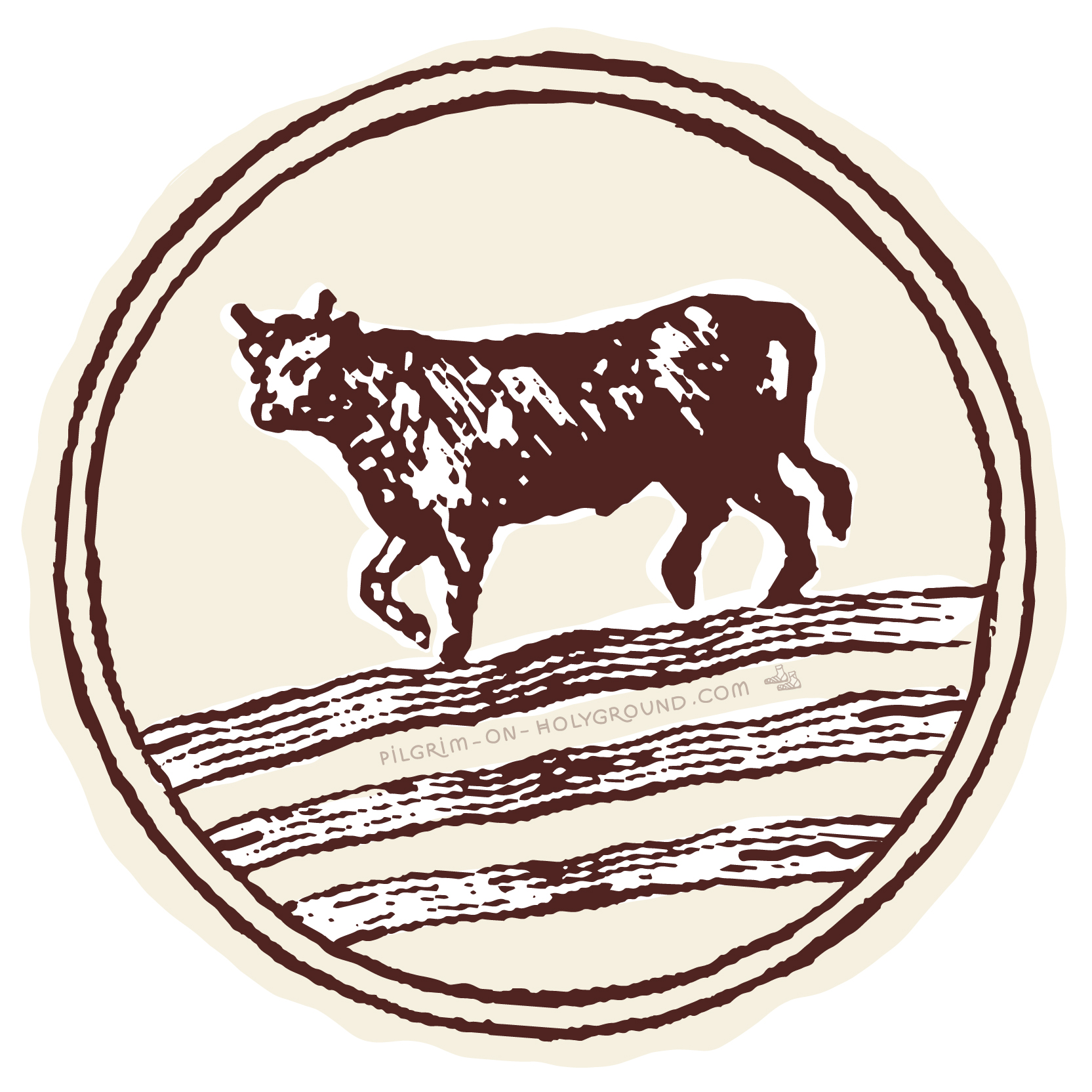 Oxford Symbol Animal Ox St Frideswide Coat of Arms Heraldic Patron Saint Pictures at Pilgrim on HolyGround