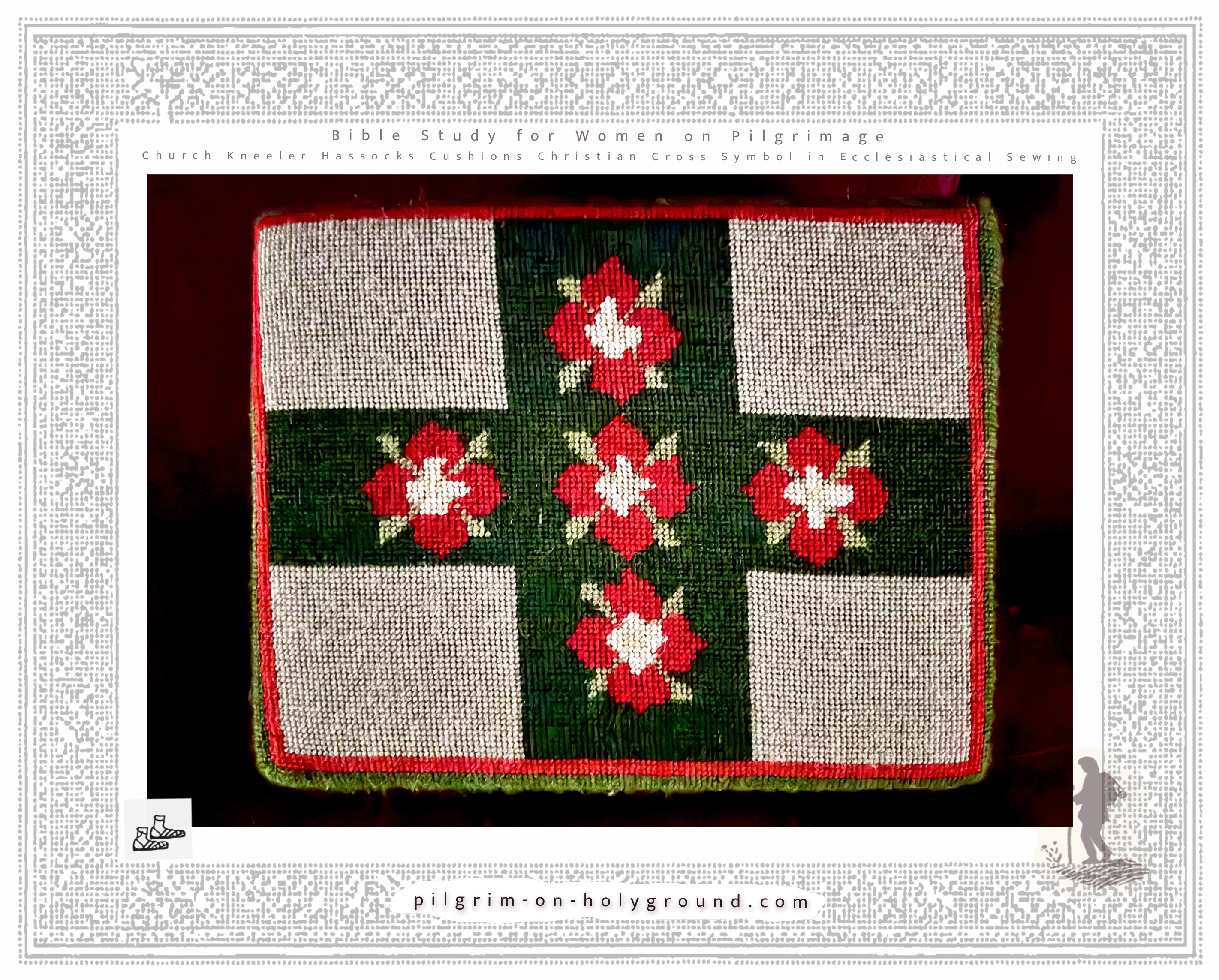 Christian-hassock-church-kneeler-parish-archive-cross-design-7