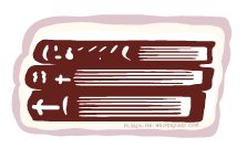 Stack of bibles clip art for Bible study for women and ladies with pretty aesthetic feel at pilgrim on holyground