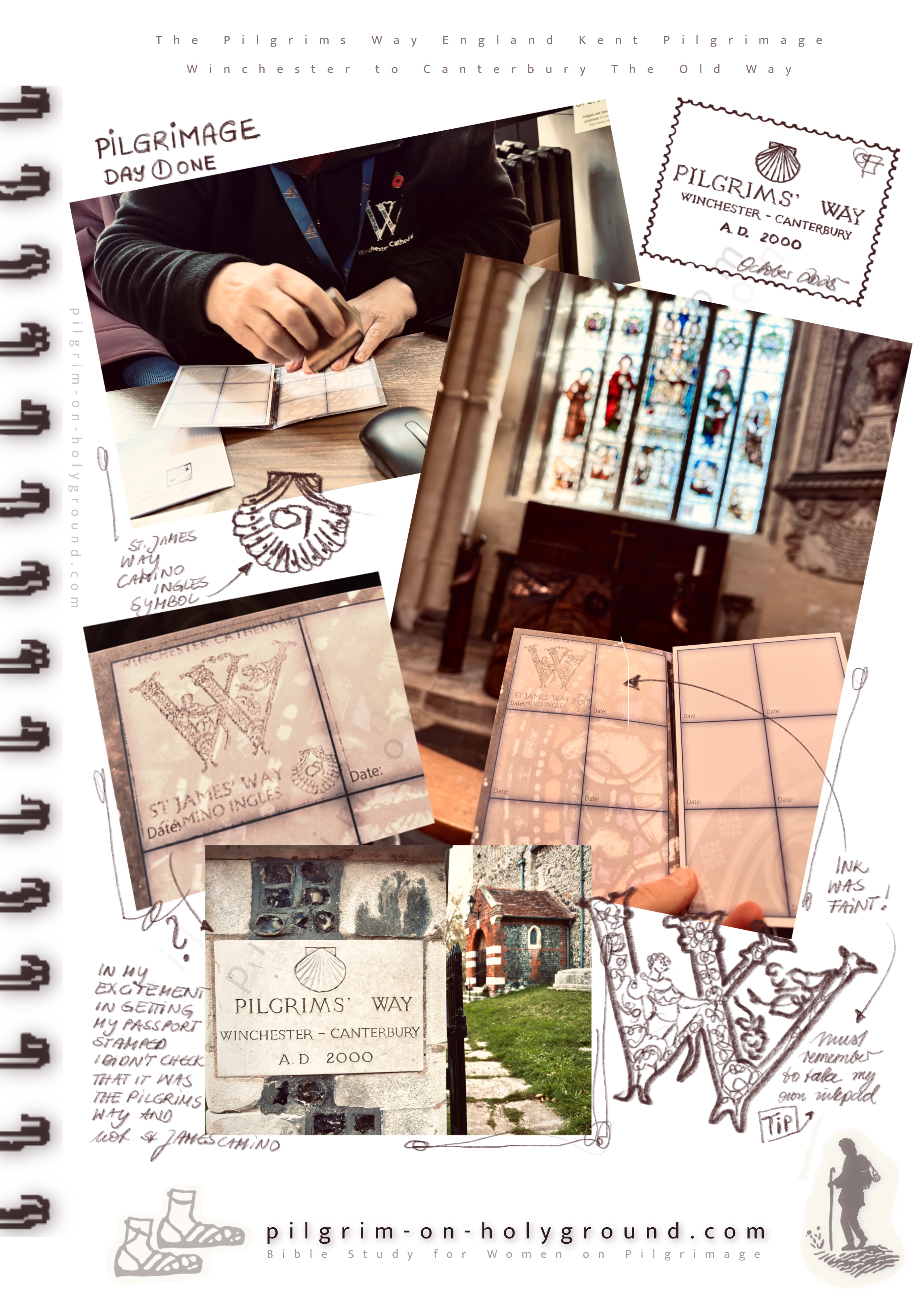 The Pilgrims Way England Kent Pilgrimage Journal At Pilgrim on HolyGround