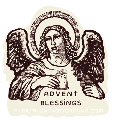 What does Advent Mean Pilgrim on Holy Ground Christmas Angel Prayer with Candle Clip Art What does Advent Mean Pilgrim on Holy Ground Christmas Angel Prayer with Candle Clip Art