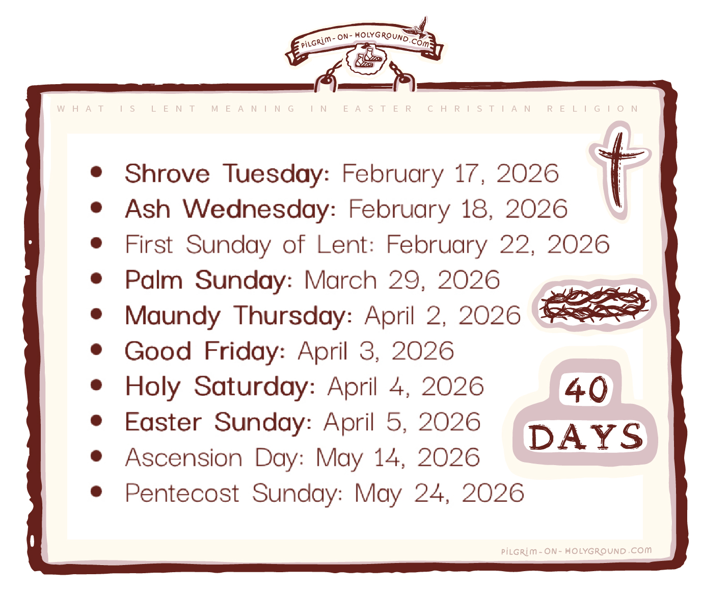 When does Lent start in 2026 ? Christian Easter Denominations Traditions
How long does Lent last ? 40 days of What does Lent period meaning in Christianity Practice