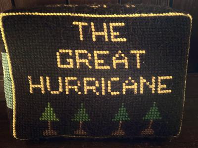 The Great Hurricane - Commemorative Church Kneelers Cushion  The Great Storm