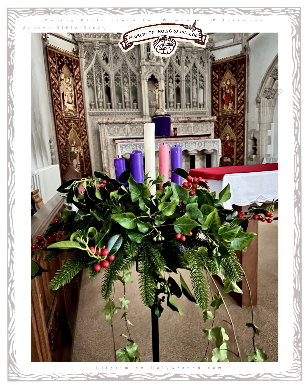 High Altar View Traditional Advent in the Catholic Church Colours for Advent Wreath, Meaning of Advent Wreath Candles Symbolism, My Pilgrimage Photos from Catholic Christmas