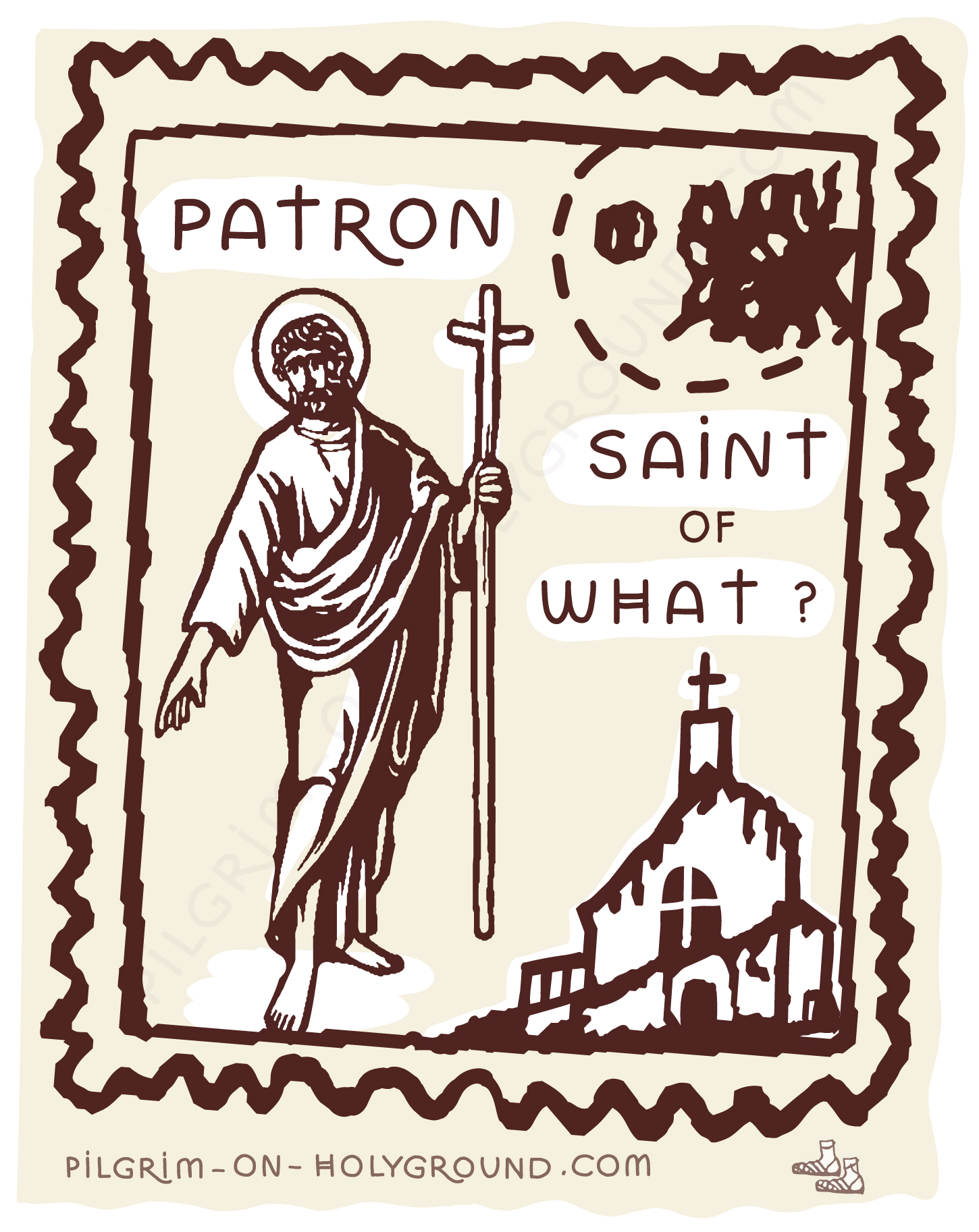 Patron Saint of What is called saintly ?  online bible study for women on pilgrimage at ✞  pilgrim on HolyGround ,  with travel journaling diary and visual scripture notes